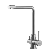 Смеситель для кухонной мойки Lemark Expert LM5060S хром матовый 337985