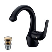 Смеситель для раковины Lemark Swan LM5406BG чёрный 338088