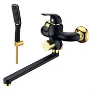 Смеситель для ванны Lemark Swan LM5451BG чёрный 338090