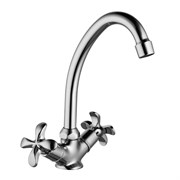 Смеситель для кухонной мойки Lemark Flora LM0104C хром 338094