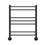Полотенцесушитель водяной Lemark Ursus LM72607BL П7 500x600, черный 338344