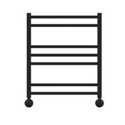 Полотенцесушитель водяной Lemark Unit П7 LM45607BL 500x600, черный 338396