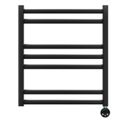 Полотенцесушитель электрический Lemark Unit П7 LM45607EBL 500x600, левый/правый, черный 338398
