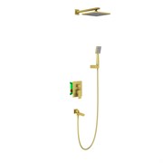 Душевая система скрытого монтажа Timo Selene SX-3069/17SM Золото матовое 41287