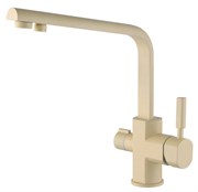 Смесители для кухни с подключением под фильтр KAISER Decor 40144-6 песочный 41306