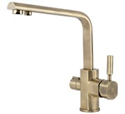 Смесители для кухни с подключением под фильтр KAISER Decor 40144-3 бронза 41308