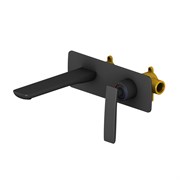 Смеситель для раковины скрытого монтажа TIMO Helmi 4071/03SM Черный матовый 41366