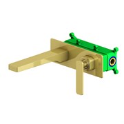 Смеситель для раковины скрытого монтажа TIMO Torne 4371/17SM Золото матовое 41370