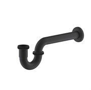 Сифон для раковины Timo 961/03L Черный матовый 41459