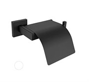 Держатель туалетной бумаги Santarinio SB-50501 черный матовый 41525