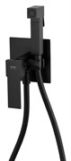 Гигиенический душ скрытого монтажа Remer QUBIKA Q65NO черный матовый 41579