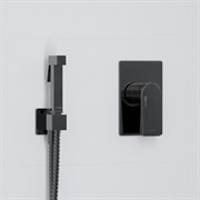 Гигиенический душ скрытого монтажа WasserKRAFT Glan A66096 черный 41588