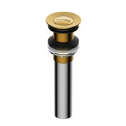 Донный клапан Push-up Wasserkraft Aisch A252 золото матовое 41641