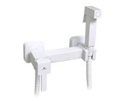 Гигиенический душ с настенным смесителем Ganzer GZ-12201-F белый 41760