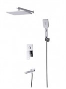 Душевая система скрытого монтажа Ganzer GZ 28065 хром 41827