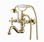 Смеситель для ванной GANZER KONSTANTIN GZ 09035E золото 41887