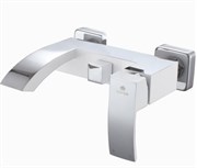Смеситель для ванной GANZER Renate GZ 25032-F (44032) Хром/белый 41917