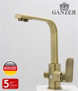 Смесители для кухни с подключением под фильтр GANZER STEFAN GZ12025-D бронза 41947