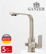 Смесители для кухни с подключением под фильтр GANZER STEFAN GZ12025-G сатин 41949