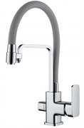 Смесители для кухни с подключением под фильтр GANZER STEFAN GZ12026-H хром/серый 41954