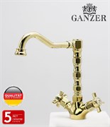 Смеситель для кухни GANZER OTTO GZ 15022-E золото 41956