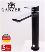 Смеситель для раковины GANZER SUSANNE GZ 21012-C черный/хром 42056