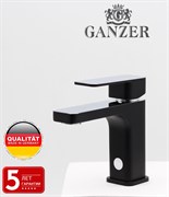 Смеситель для раковины Ganzer STEFAN GZ 12015-C черный/хром 42078