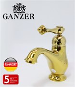 Смеситель для раковины Ganzer SILESTIS GZ 77011-E золото 42103