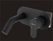 Смеситель для раковины скрытого монтажа Elghansa DYNAMIC 14R0783-Black 42140