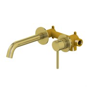 Смеситель для раковины скрытого монтажа TIMO Saona 2372/17SM Золото матовое 42172