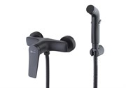 Смеситель гигиенический душ Lemark Bronx LM3718BL черный матовый 42345