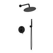 Душевая система скрытого монтажа Raiber Premium Graceful RP-005 цвет черный матовый 42498