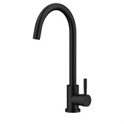 Смеситель для кухни с выдвижной лейкой Raiber Premium Graceful RPG-012 черный матовый 42519