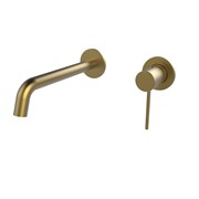 Смеситель для раковины скрытого монтажа Raiber Premium Graceful RP-004 цвет золото матовое 42526
