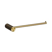 Полотенцедержатель / бумагодержатель Raiber Premium Graceful RPG-80004 матовое золото 42542