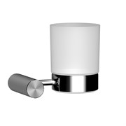 Стакан для зубных щеток стеклянный Raiber Premium Graceful RP-80007 хром 42545