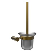 Настенный ерш для унитаза Raiber Premium Graceful RPG-80009 матовое золото 42548