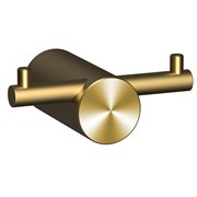 Двойной крючок Raiber Premium Graceful RP-80005 золото матовое 42556