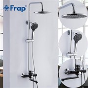 Душевая система Frap F2442 Хром/черная 42603