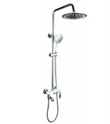 Душевая система Frap F2434 белая с хромом 42609