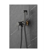 Гигиенический душ скрытого монтажа FRAP F7505-9 оружейная сталь 42615