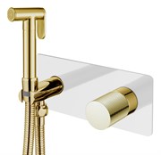 Гигиенический душ скрытого монтажа Boheme STICK WHITE TOUCH GOLD 127-WG.2 42715