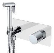 Гигиенический душ скрытого монтажа Boheme STICK WHITE TOUCH CHROME 127-WCR.2 42719