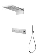 Душевая система скрытого монтажа Boheme FUSION 130-CR хром 42722