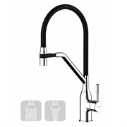 СМЕСИТЕЛЬ ДЛЯ КУХНИ С ГИБКИМ ИЗЛИВОМ FRAP H97 F4497 42763