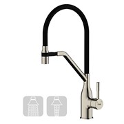 СМЕСИТЕЛЬ ДЛЯ КУХНИ С ГИБКИМ ИЗЛИВОМ FRAP H97 F4497-5 42765