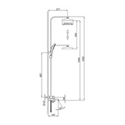 ДУШЕВАЯ СТОЙКА СО СМЕСИТЕЛЕМ FRAP H76 F2476-6 42773