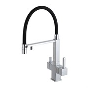 Смеситель для кухни с гибким изливом Gappo G4395-50 42813