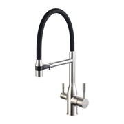 СМЕСИТЕЛЬ ДЛЯ КУХНИ С ГИБКИМ ИЗЛИВОМ FRAP F4398-5 42830