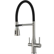 Смеситель для кухни с гибким изливом Gappo G4399-75 42857